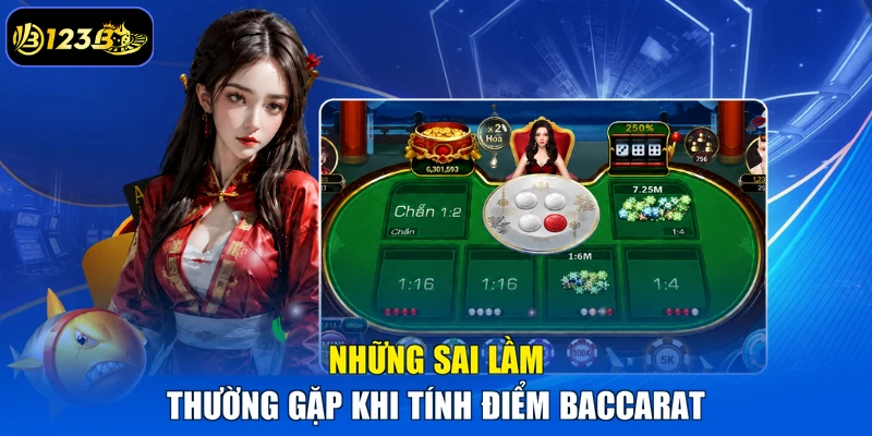 Những Sai Lầm Thường Gặp Khi Tính Điểm Baccarat